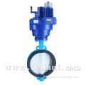 Electric control on off butterfly valve